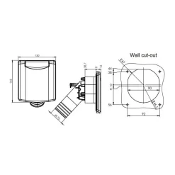 ABL Coupelle Diesel 130 x 145 mm