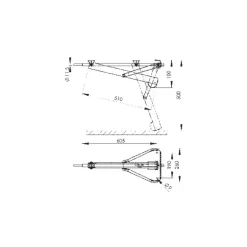 AL-KO Vérin 510 mm - 800 kg
