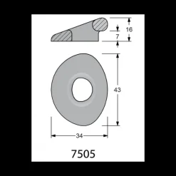 ANTAL Pad-Eye pour Dyneema