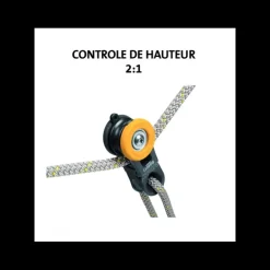 ANTAL Poulie de Barber ouvrante