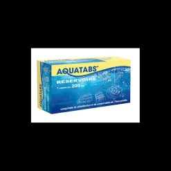 AQUATABS Conservateur d'eau 1 comprimé pour 200L