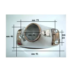 ARC MARINE Embase pour hampe ø 25 mm
