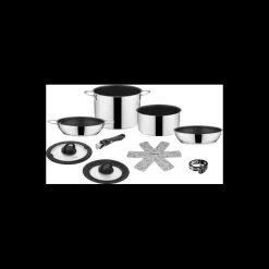 BRUNNER Batterie de cuisine Academy NG 7 pièces + 1