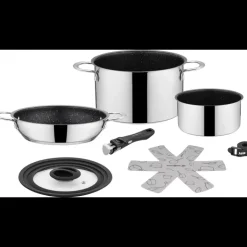 BRUNNER Batterie de cuisine Academy NG 5 pièces + 1