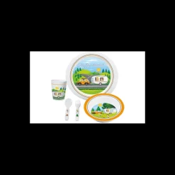 BRUNNER Set vaisselle enfant 5 pièces Let's go adventure