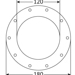 CAN-SB Trappe inspection ø 180 pour réservoir