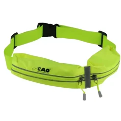 CAO Ceinture 2 poches réfléchissante jaune