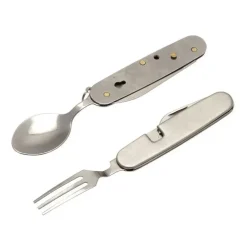CAO Couteau campeur inox détachable