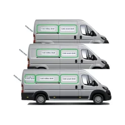 CARBEST Baie latérale & arrière | Ducato X250 X290