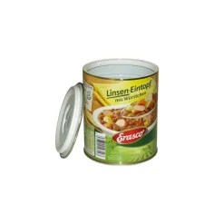CARBEST Coffre-fort boite de conserve lentilles