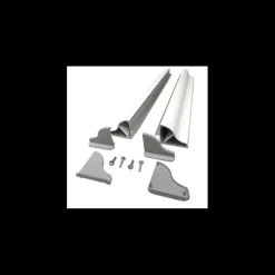 CARBEST Fixation panneau solaire 410 mm | Blanc