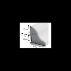 CARBEST Fixation panneau solaire 410 mm | Blanc