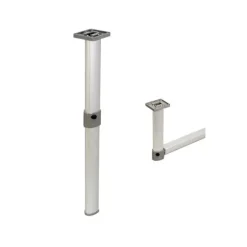 CARBEST Pied articulé table cloison 315 - 675 mm