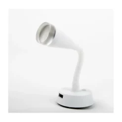 CARBEST Spot flexible avec port USB - blanc