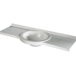 COMET Lavabo avec tablettes 900 x 270 mm