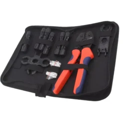 CONNFLY Kit 6 connecteur MC4 | Pince à sertir et clés