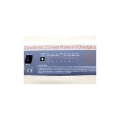 Conv. sinus 24V/230V - 2500Va - Chargeur 35A - Dim. 460x241x198m