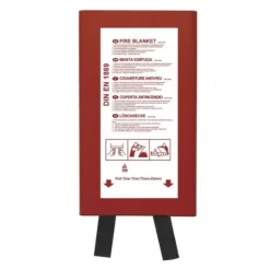 CROSSEVEN Couverture anti-feu 120 x 120 cm