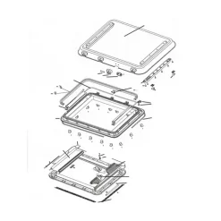 DOMETIC Heki 3 Pièces détachées