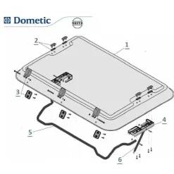 DOMETIC Heki 2 Pièces détachées
