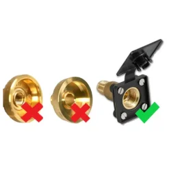 DREHMEISTER Kit d'adaptateurs GPL Europe W21,8