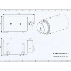 ELGENA Boiler KB 3 | 12V - 200W