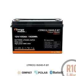 EM Batterie Lithium LTPRO12-150 HD-P-BT- 1920 Wh