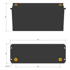 EM Batterie Lithium LTPRO 12-150 Ah BT - 1920 Wh