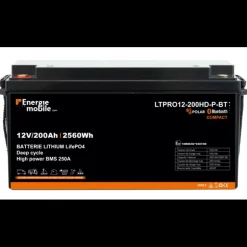 EM Batterie Lithium LTPRO12-200HD-P-BT- 2560 Wh