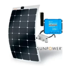 EM Kit solaire X-flex ETFE 235W - VICTRON Bluesolar MPPT 100/20