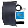 EM Kit solaire X-flex ETFE noir 170 W - VICTRON Bluesolar MPPT 75/15