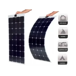 EM Kit solaire X-flex ETFE 140 W - VICTRON Bluesolar MPPT 75/10