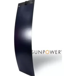 EM Kit solaire X-flex ETFE noir 116 W long - VICTRON Bluesolar MPPT 75/10