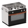 ENO Cuisinière Allure 2 feux | four inox avec grill