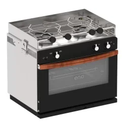 ENO Cuisinière Allure 2 feux | four inox avec grill