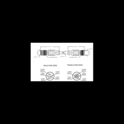 ESCHA Câble NMEA 2000 mâle-femelle