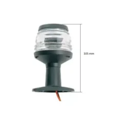 EUROMARINE Feu blanc 360° sur hampe