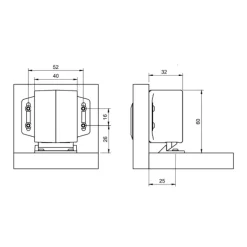 EVERLOCK Kit serrure invisible complet