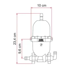 FIAMMA A20 Vase d'expansion
