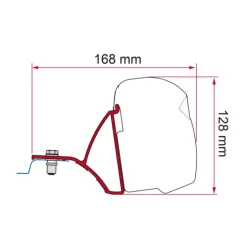 FIAMMA Adaptateur F43Van | Trafic 3