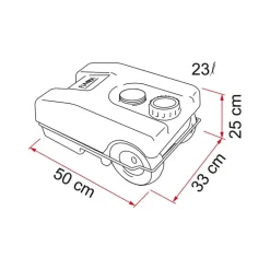 FIAMMA Roll-Tank 23 W