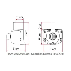 FIAMMA Safe Door Guardian Ducato