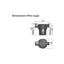 Filtre à gaz TRUMA
