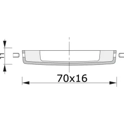 FS Andromeda G2 Éclairage de courtoisie LED en saillie
