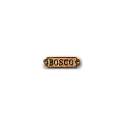 FS Plaque laiton bosco
