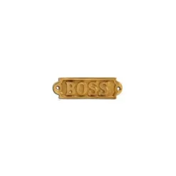 FS Plaque laiton boss