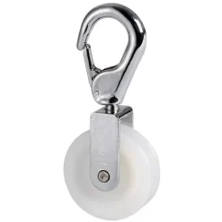 F&S Poulie pour câble sur mousqueton