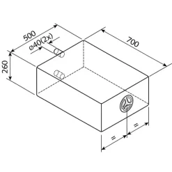 FUSION Réservoir 85 L - EV 180