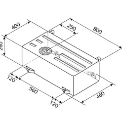 FUSION Réservoir 75 L - EV 1501