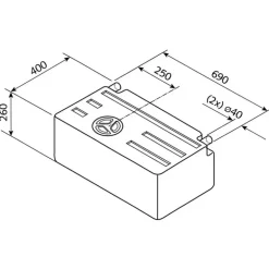 FUSION Réservoir 63 L - EV 1301
